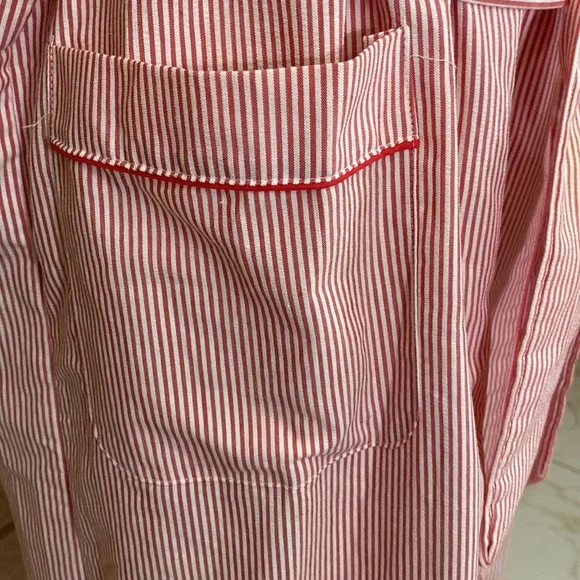 Austin Manor Vintage Men’s SeerSucker Lounging Robe - Picture 10 of 13